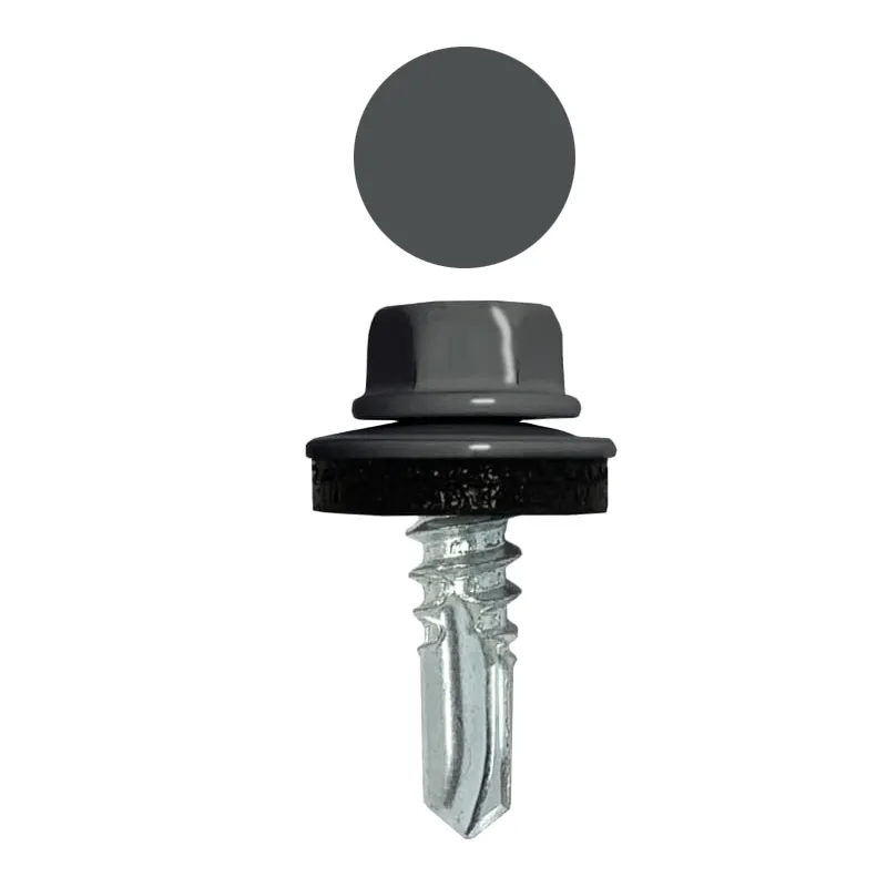 саморез кровельный RAL 7024