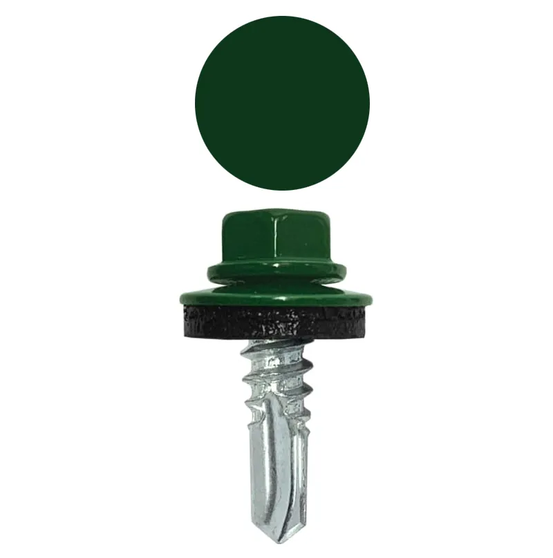 Саморез кровельный RAL 6005