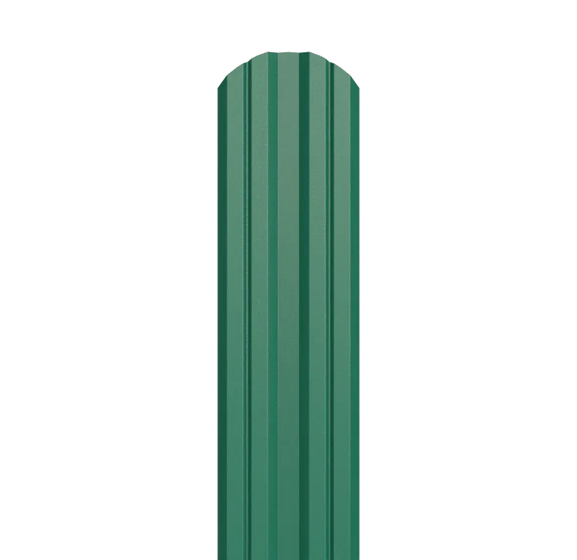 Евроштакетник М-образный RAL 6005