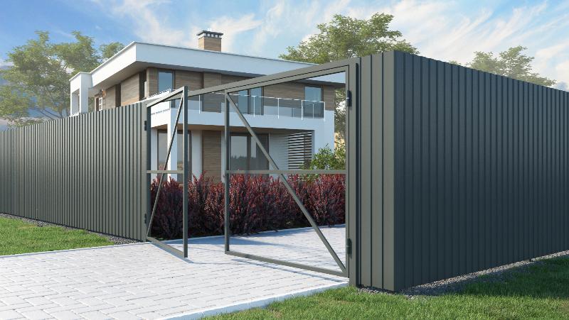 Каркас распашных ворот