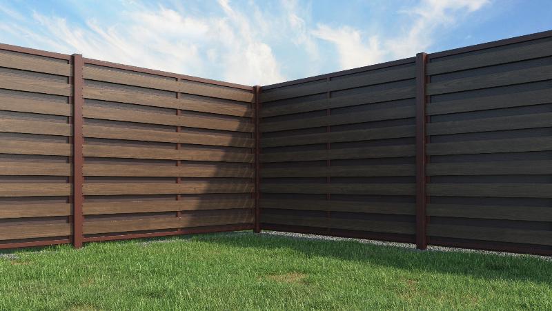 Забор из ДПК