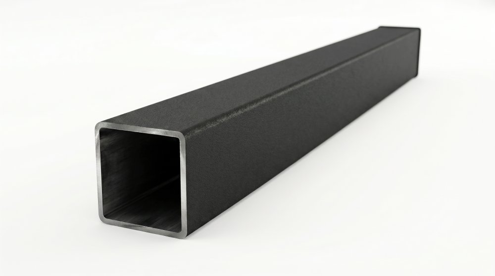 Столб для забора 60×60×2–3 м, ППК RAL 9005