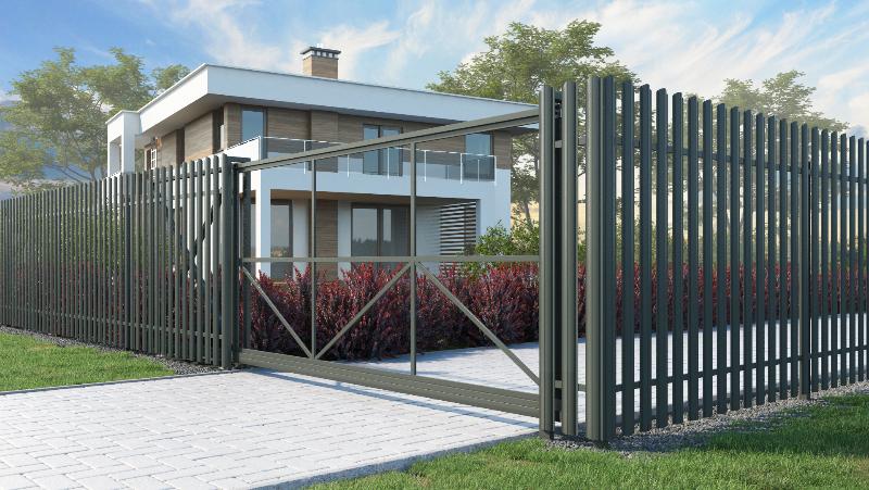 Каркас откатных ворот