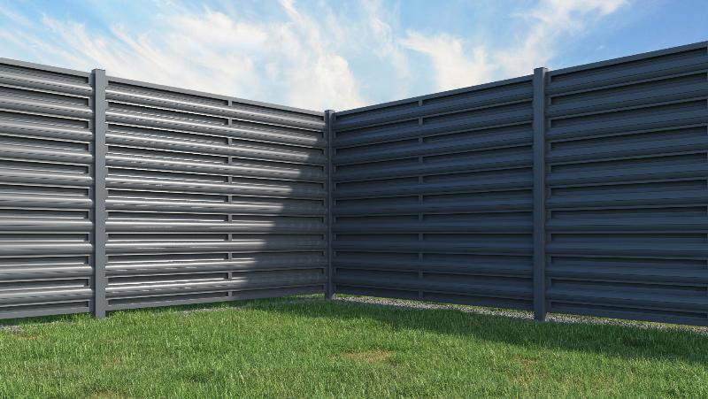 Горизонтальный штакетник