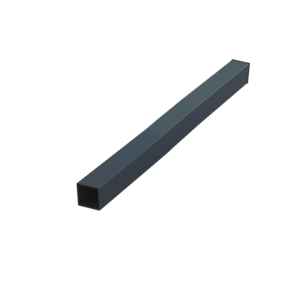 Столб для забора 60×60×2–3 м, ППК RAL 7024