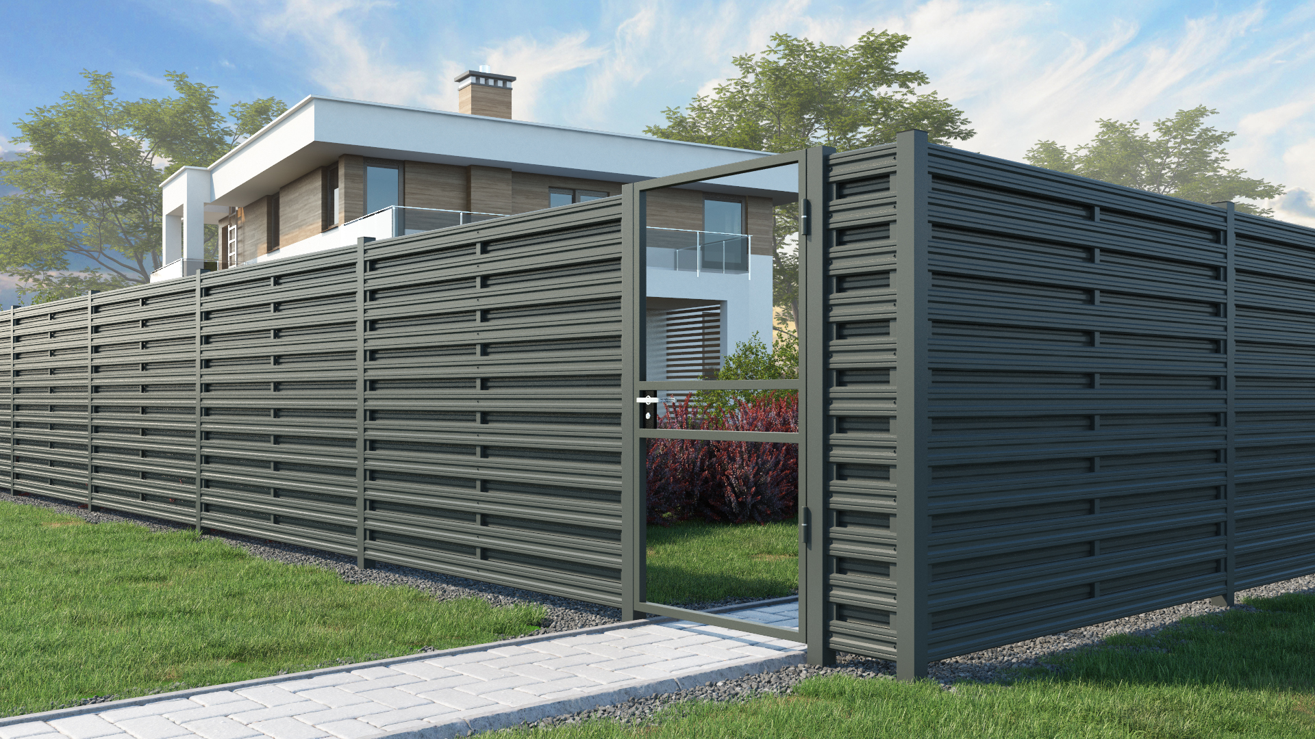 Каркас калитки