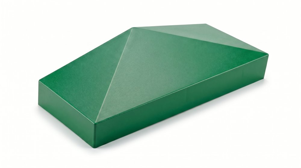 Крышка зеленая для пикс столба