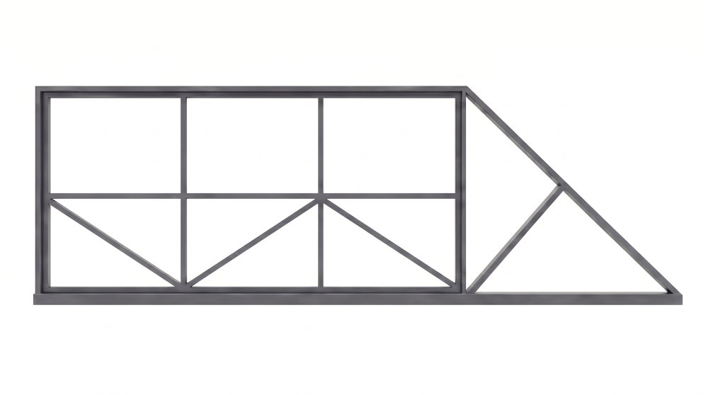 КАркас откатных ворот