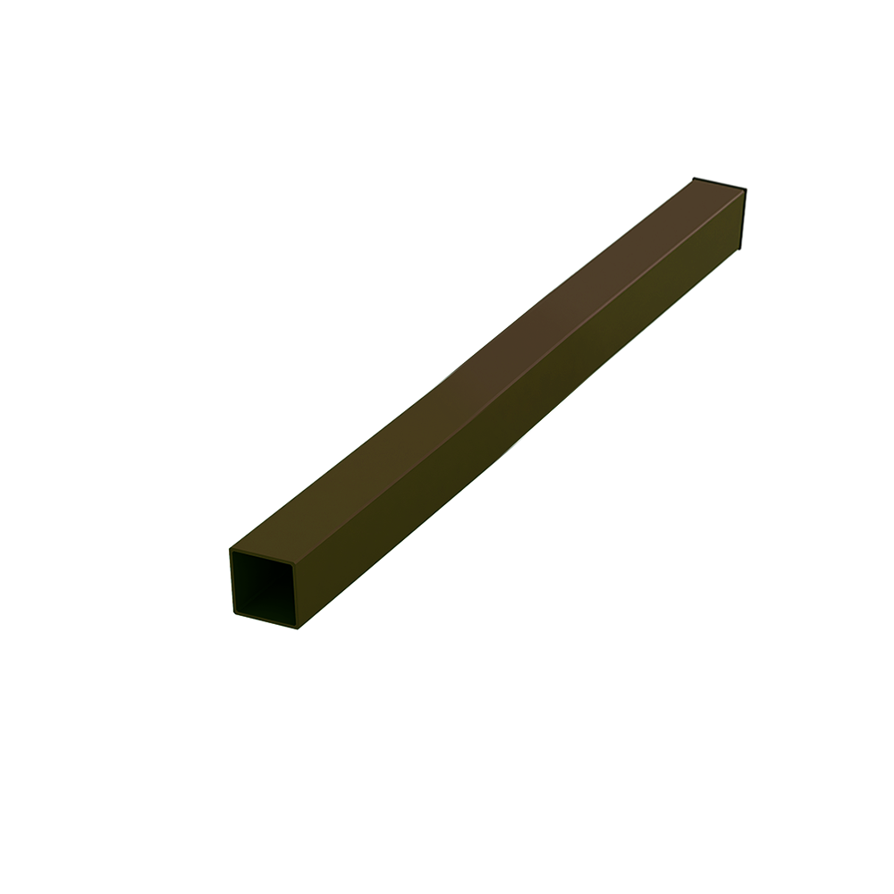 Столб для забора 60×60×2–3 м, ППК RAL 8017