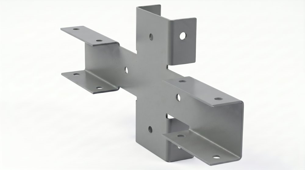 Х-кронштейн 60х40 RAL 7004 (серый), ППК